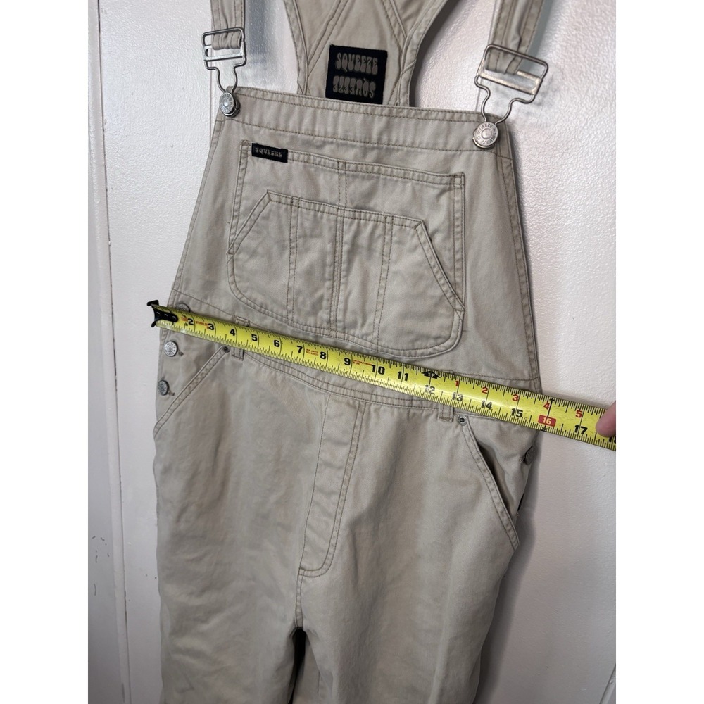 Squeeze Kids Khaki Beige Overalls Jumpsuit - Picture 9 of 10